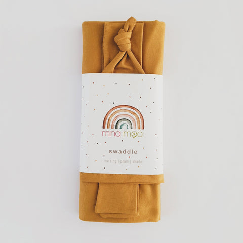 Mustard swaddle set