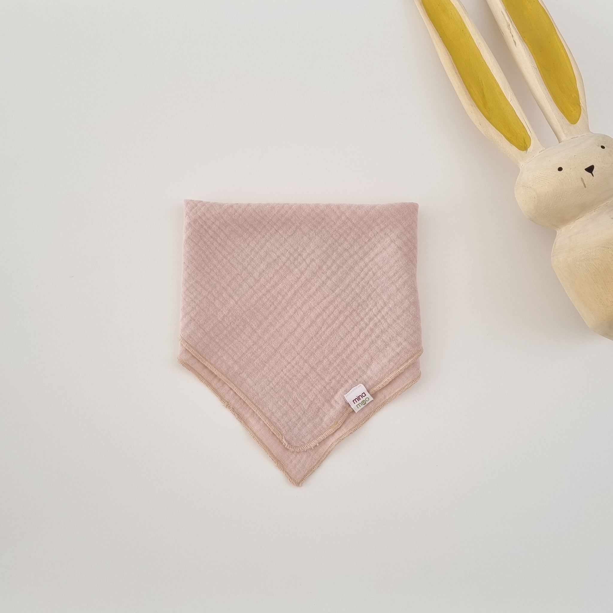 Pastel pink muslin burpi