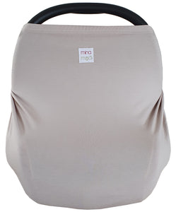 Stone fitted infant car seat cover