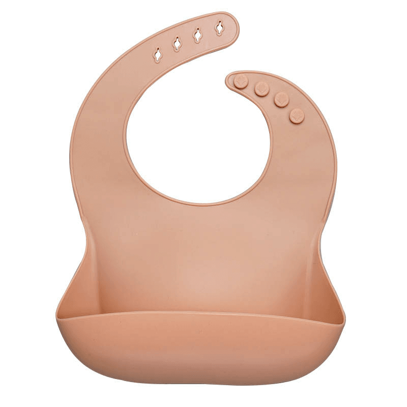 Peachy bucket bib
