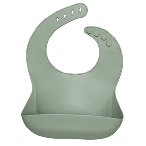 Sage bucket bib