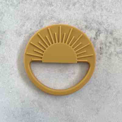 Mustard sunshine teether