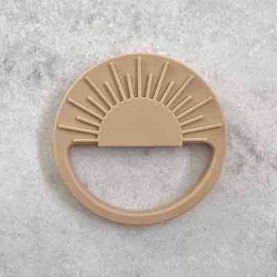 Beige sunshine teether